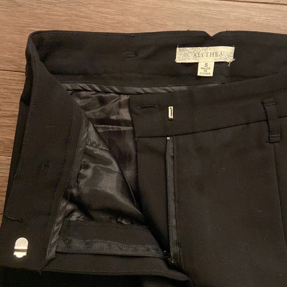 Black slim ankle trousers - Picture 4 of 6